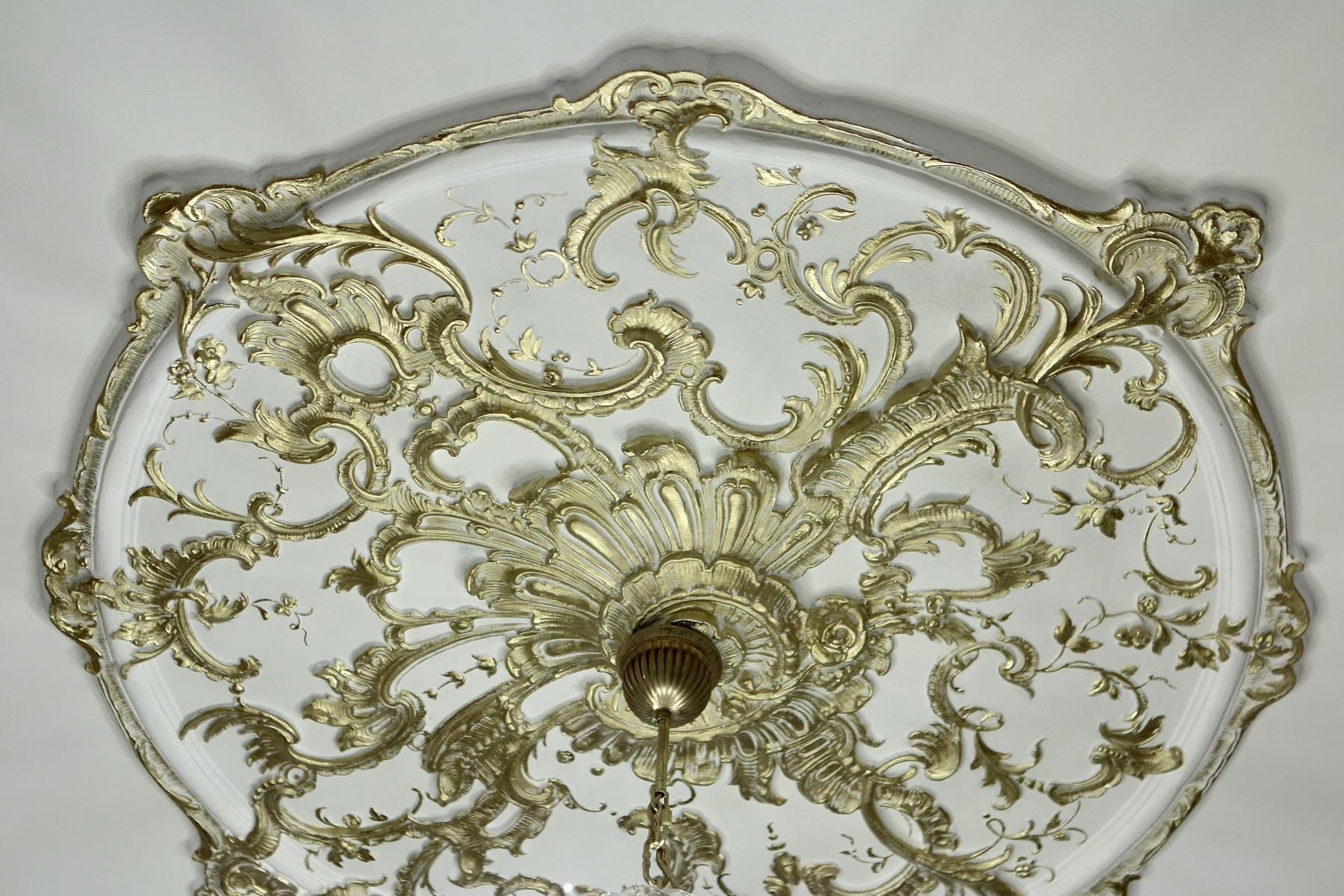 Plaster ceiling rosette — DeCorGips
