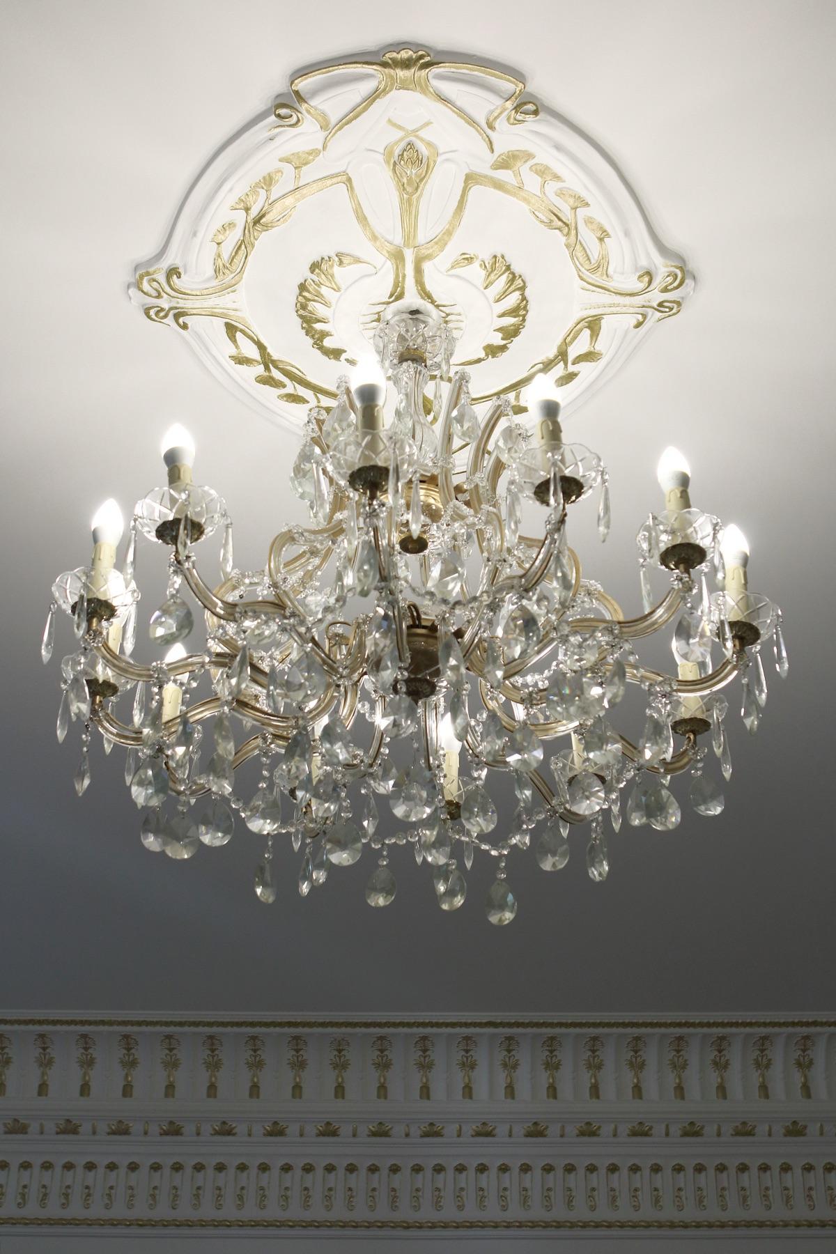 Plaster ceiling rosette — DeCorGips